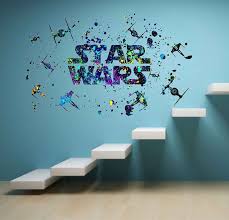 Star Wars Logo Wall Decals X Wing