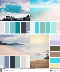 Color Palettes Beach Theme Decor