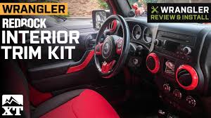 redrock jeep wrangler interior trim kit
