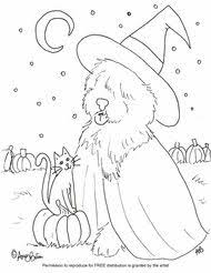 You can download and print this dog and halloween pumpkins coloring pages and other pictures like: 17 Pet Coloring Pages Ideas Coloring Pages Coloring Books Halloween Hacks
