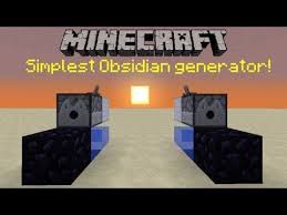 I do not want to spend more rupees, so i'll build an obsidian generator myself. Minecraft Tutorial Simplest Obsidian Generator 1 4 7 Patched Youtube Minecraft Doors Minecraft Youtube