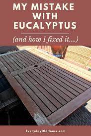 Re Eucalyptus Outdoor Furniture