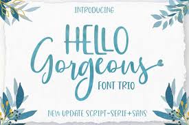 They can either be formal where they'll appear elegant or informal where they'll appear more playful. Gorgeous Script Font Trio 371697 Calligraphy Font Bundles