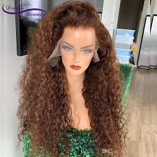 Hotselling Light Brown Kinky Curly Wig Deep Part 13x4 Synthetic Lace Front Wigs Preplucked Brazilian Lace Front Wigs For Black Women Janet Collection Synthetic Hair Wig Helen Hair Wigs Online From Fashiongirlhair