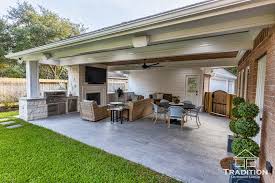 Katy Outdoor Living Addition Patio