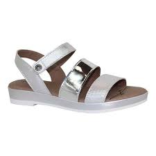 Womens Dromedaris Suzie Strappy Sandal Size 39 M Silver