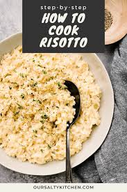 easy creamy stovetop risotto our