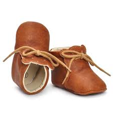 Tan Leather Boots Baby Shoes Baby Shoes Leather Baby