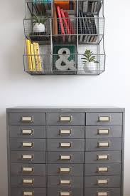 how to paint a metal file cabinet