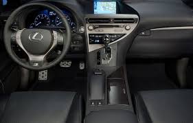 The rx isn't a sports car, the f sport suspension ruins the ride while not really adding any sport, the gauge cluster is. Suv Review 2014 Lexus Rx 350 F Sport Driving