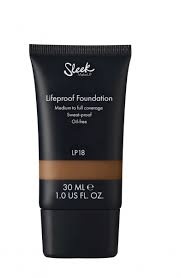 sleek makeup lifeproof foundation lp18
