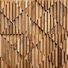 Wooden Wall Cladding Square Design In