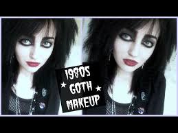 80s goth makeup tutorial you