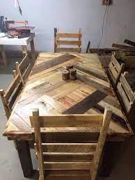 Awesome Diy Wood Pallet Dining Table