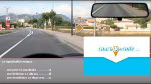 Examen code de la route - Série de 40 questions avec correction. Permis de  conduire. - YouTube