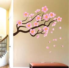 Flower Branch Wall Mural Decal Garden