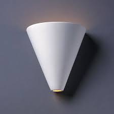 Cer 2410 Bis Ambiance Cut Cone Wall Sconce