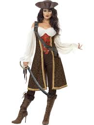 pirate wench fancy dress costume all