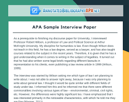 Begin the question on a new line and type number 1 followed by a period. Apa Interview Paper Apa Interview Paper Appendices