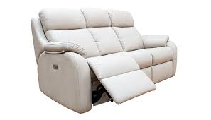 Kingsbury 3 Seater Power Recliner Sofa Plus