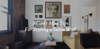 Tips For Styling A Salon Wall