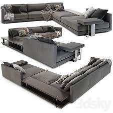 sofa bristol poliform sofa 3d model