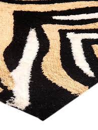 zebra pattern polyester carpet