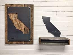 hand crafted california home state