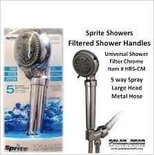 royal pure spray filtered shower handle