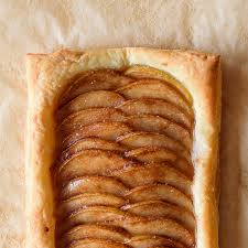 ginger pear puff pastry tart recipe