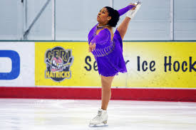 black figure skaters