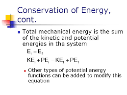 Potential Energy N Potential Energy Is