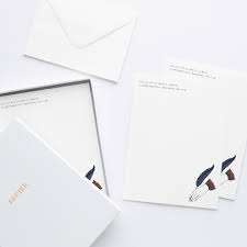 personalised letter writing paper sets papier 