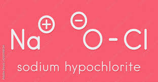 sodium hypochlorite naocl molecule