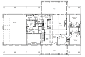 Stunning 3 Bedroom Barndominium Floor Plans