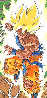 Goku SSJ | Anime dragon ball goku, Anime dragon ball super, Anime dragon  ball