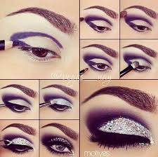 purple sparkle eye makeup pictures