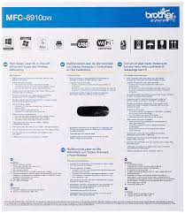 Brother Printer Mfc8910dw Wireless Monochrome Printer With Scanner Copier And Fax Amazon Dash Replenishment Enabled
