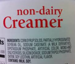 Dairy products or milk products are a type of food produced from or containing the milk of mammals, most commonly cattle, water buffaloes, goats, sheep, and camels. Labeled Non Dairy May Contain Milk Protein
