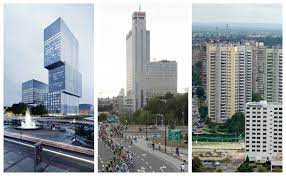 Najwyższe wieżowce Katowic: Biurowce i bloki. Istniejące i planowane  budynki powyżej 50 m wysokości ZDJĘCIA | Dziennik Zachodni