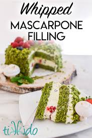 whipped mascarpone cream filling recipe
