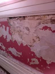 wallpaper removal wall restoration in
