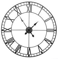 wall clock metal clock