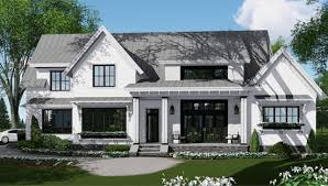 Modern Farmhouse Style House Plan 5089