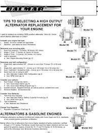 Tips To Selecting A High Output Alternator Replacement For