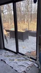 Sliding Glass Door Decor