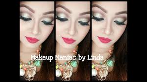 neutral gold smokey eye makeup tutorial