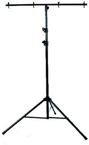 Amazon Com American Dj Lts 6 Lighting Tripod Stand With T Bar Musical Instruments