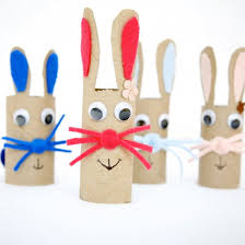 It's soft enough that it will be easy to tear, yet thick enough that it will provide some resistance. Paper Roll Bunny Craft For Kids Non Toy Gifts