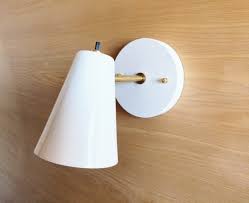 Modern Wall Sconce Cone Shade Light